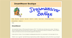 Desktop Screenshot of dreamweaverboutique.com
